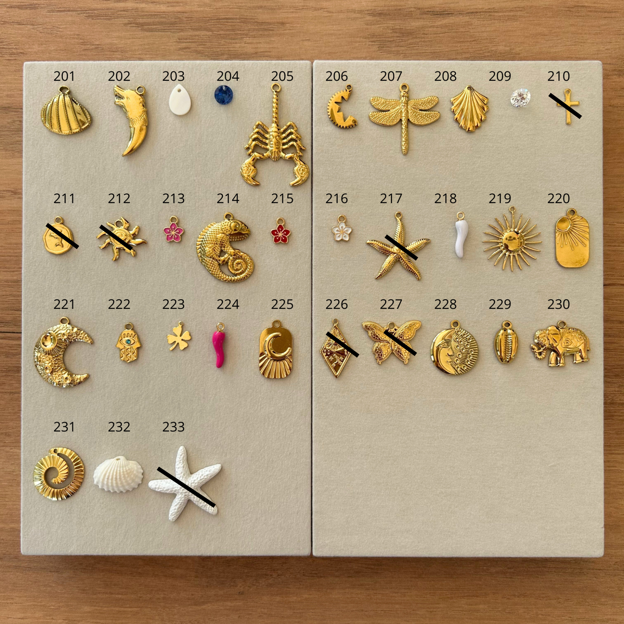 Collier Charms Sautoir | A Composer