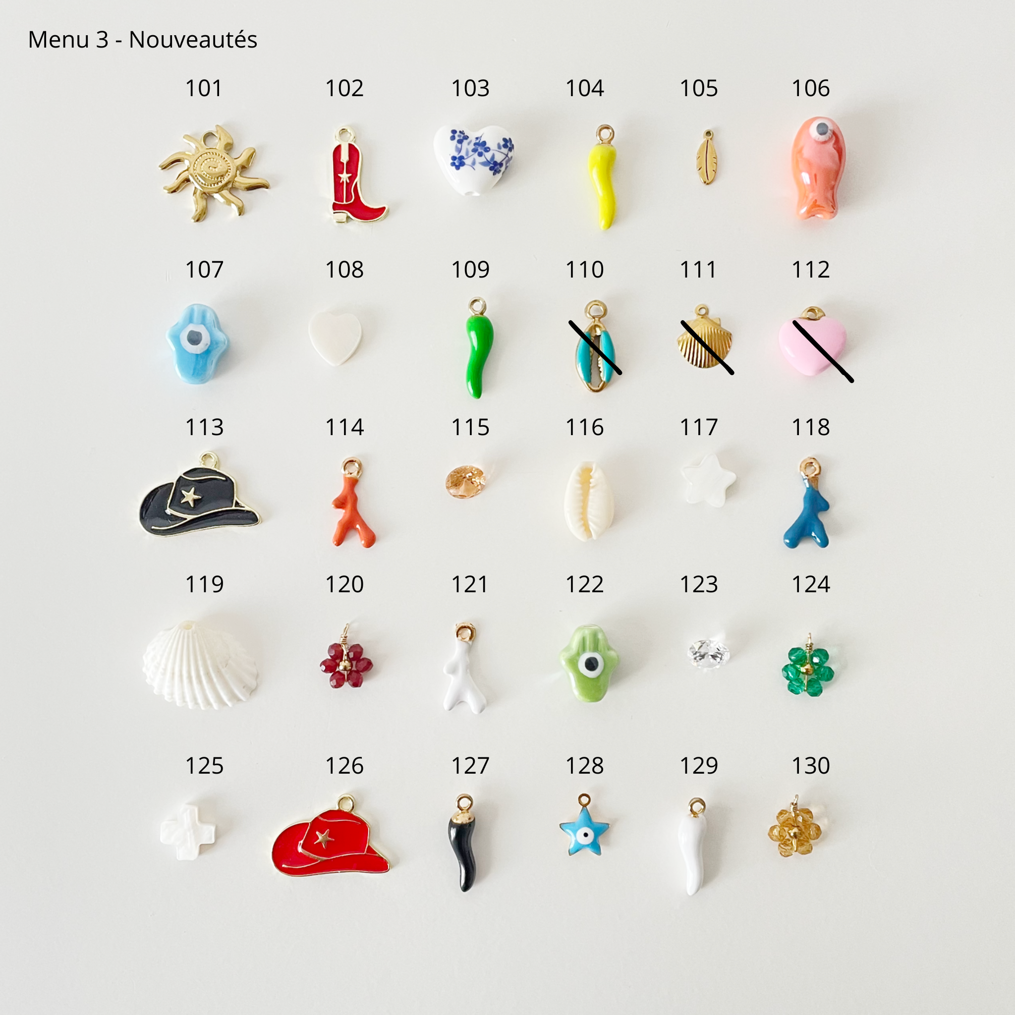 Bracelet Charms | A Composer