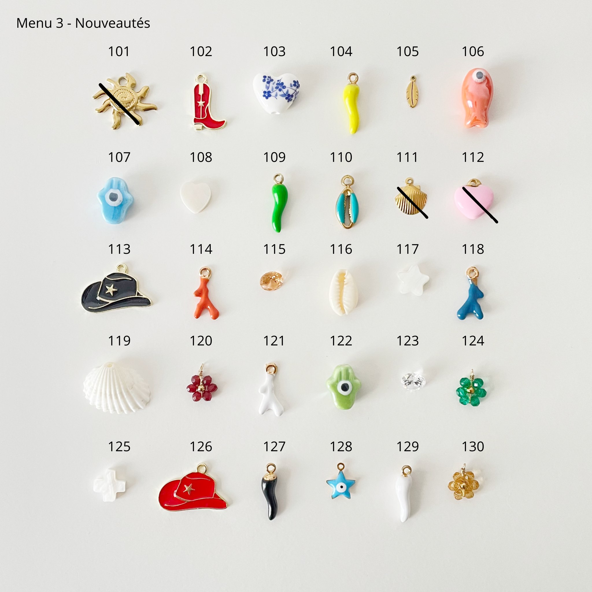 Bracelet Charms | A Composer