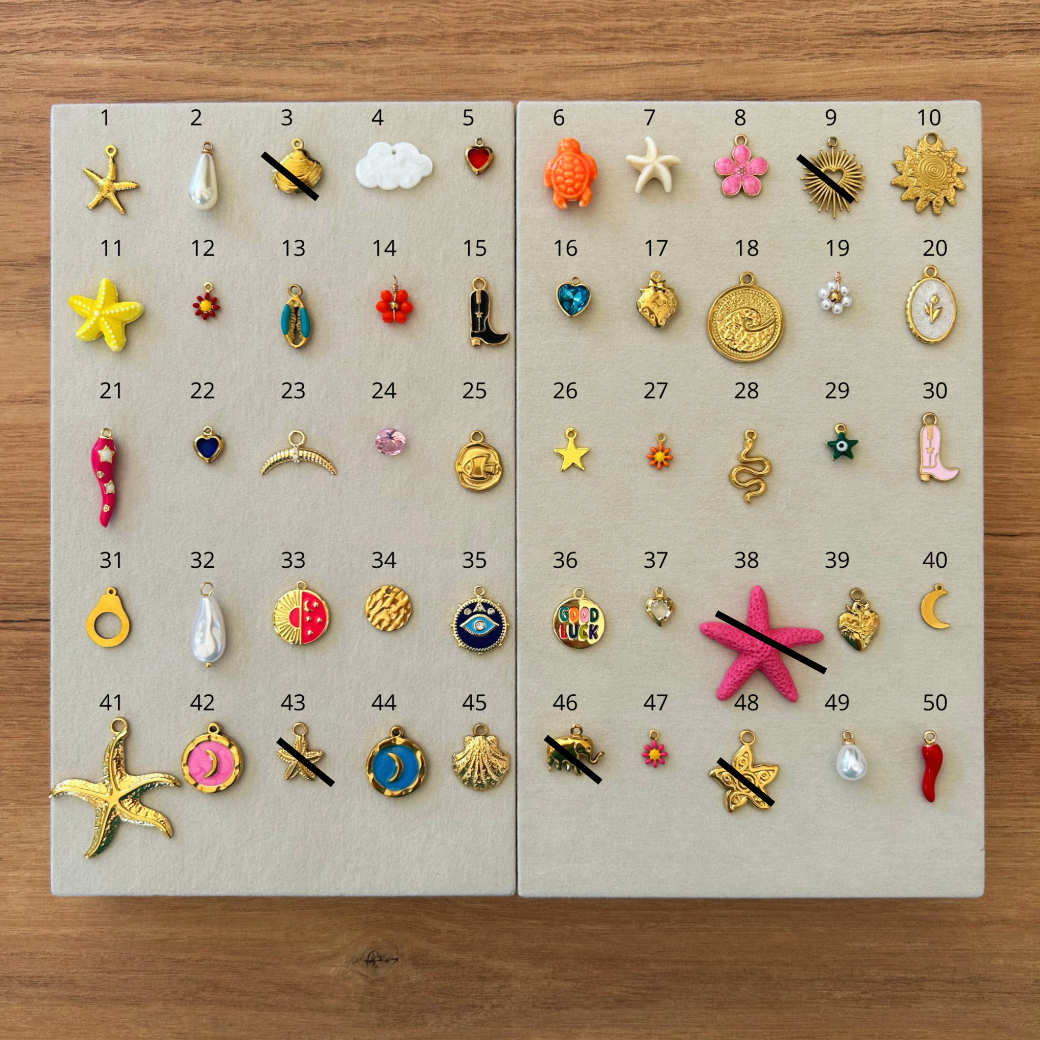 Collier Cordon Charms | A Composer