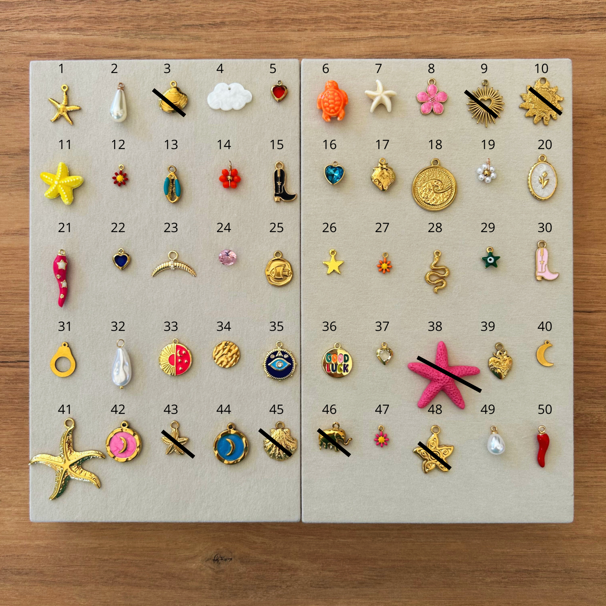 Collier Cordon Charms | A Composer