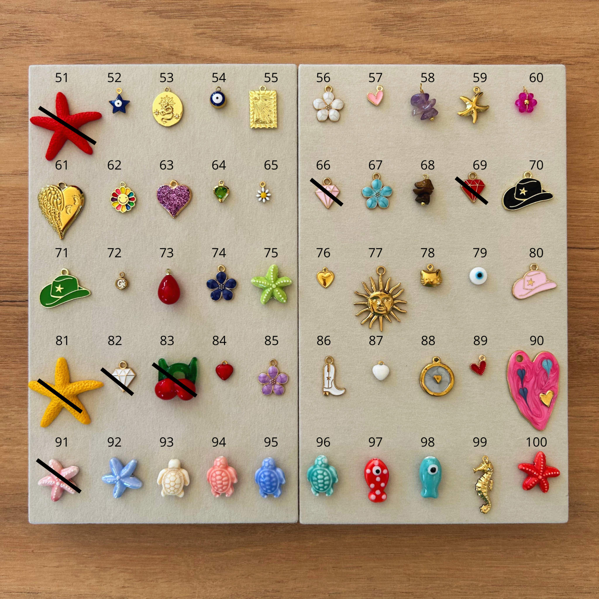 Collier Charms Sautoir | A Composer