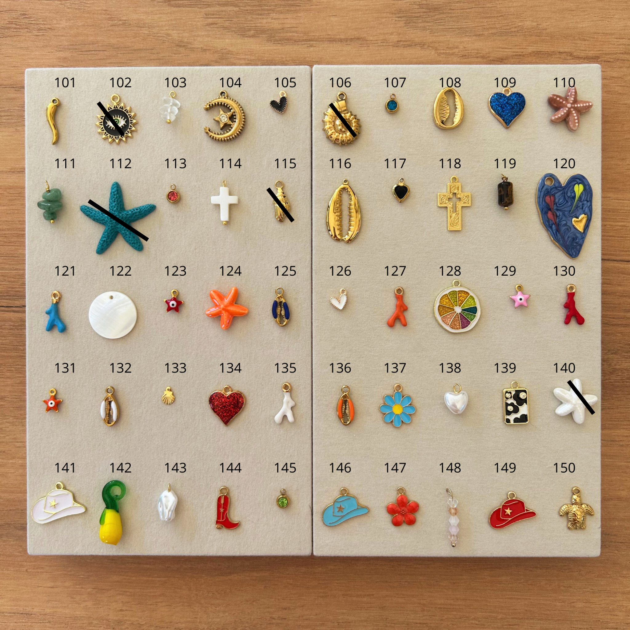 Collier Charms | A Composer