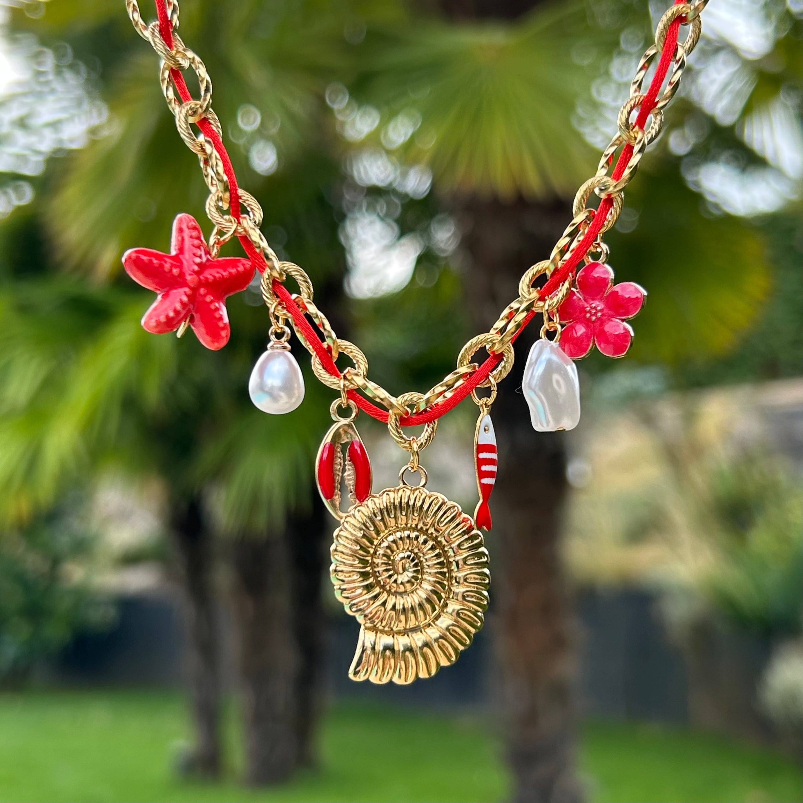 Collier Charms Panama