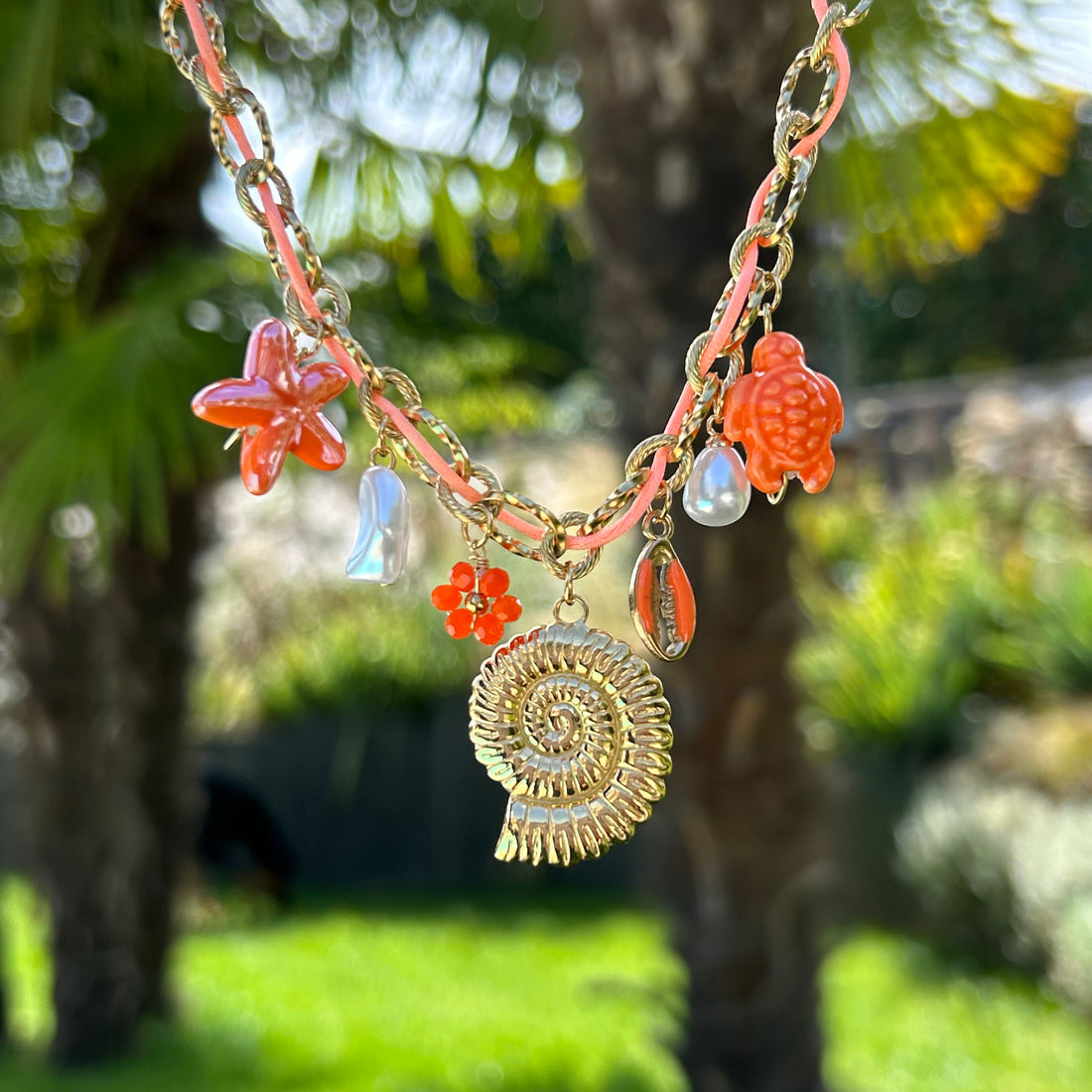 Collier Charms Granada