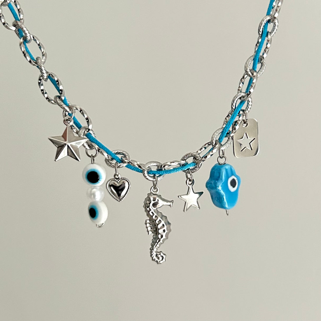 Collier Charms Corfou