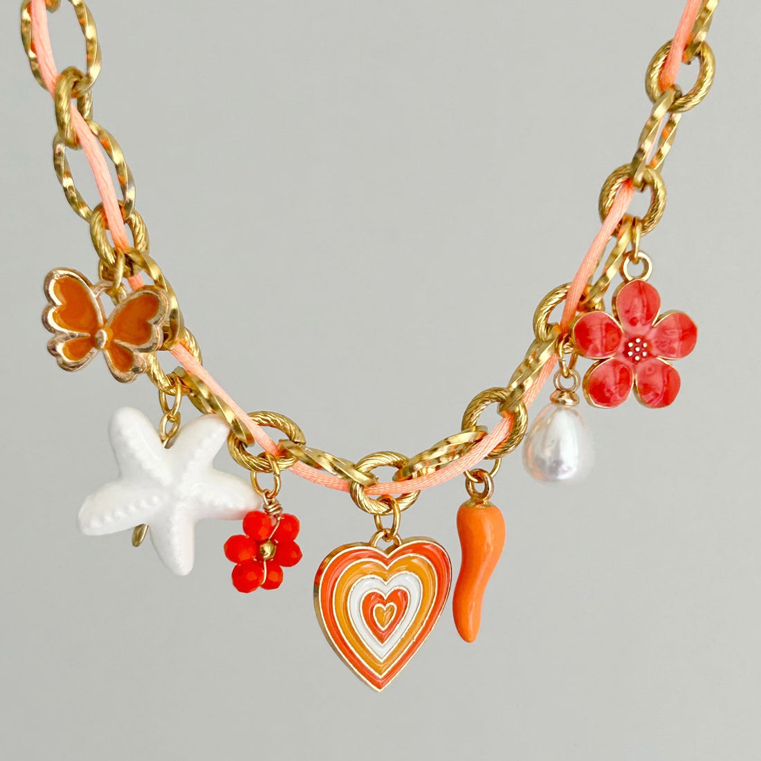 Collier Charms Fidji