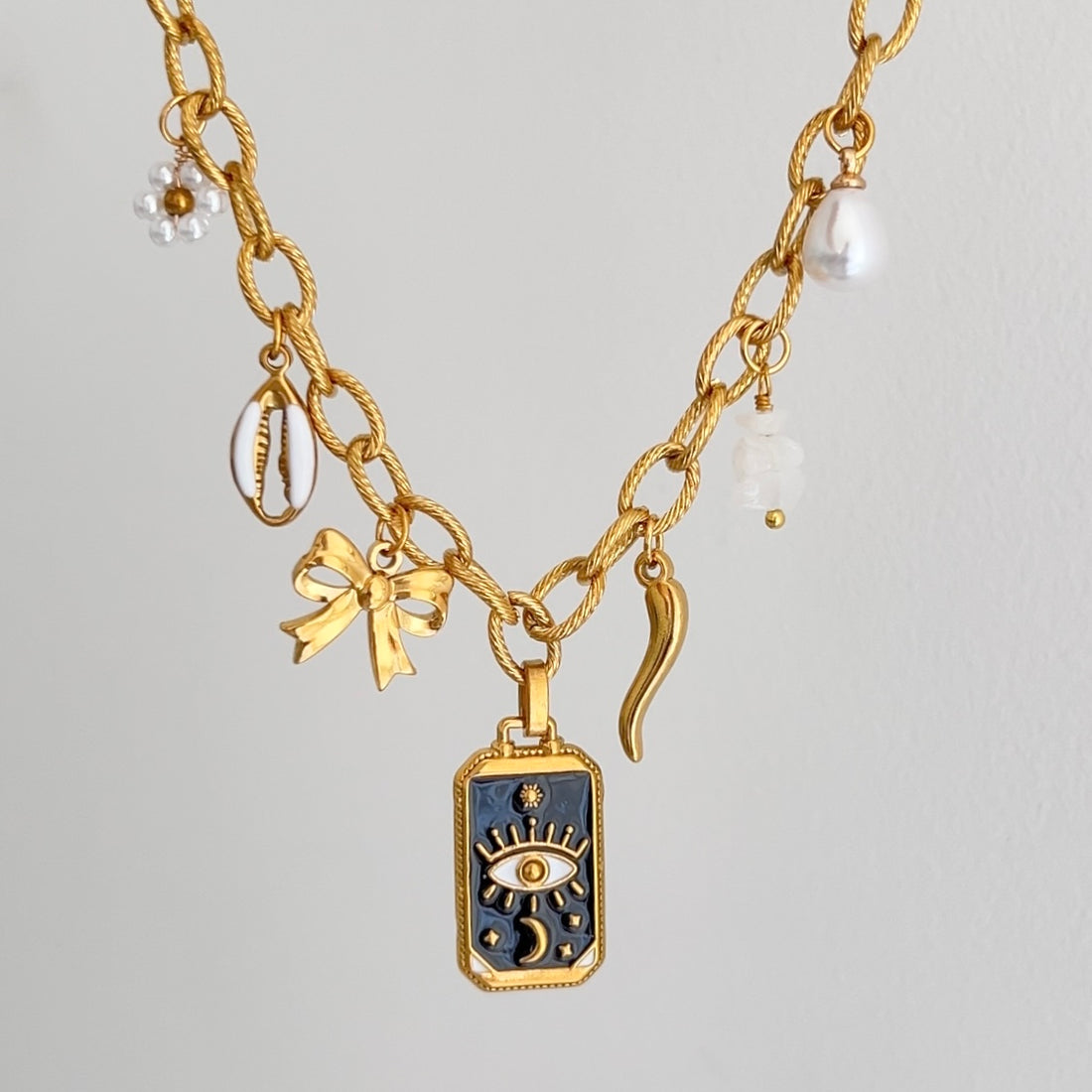 Collier Charms Chypre