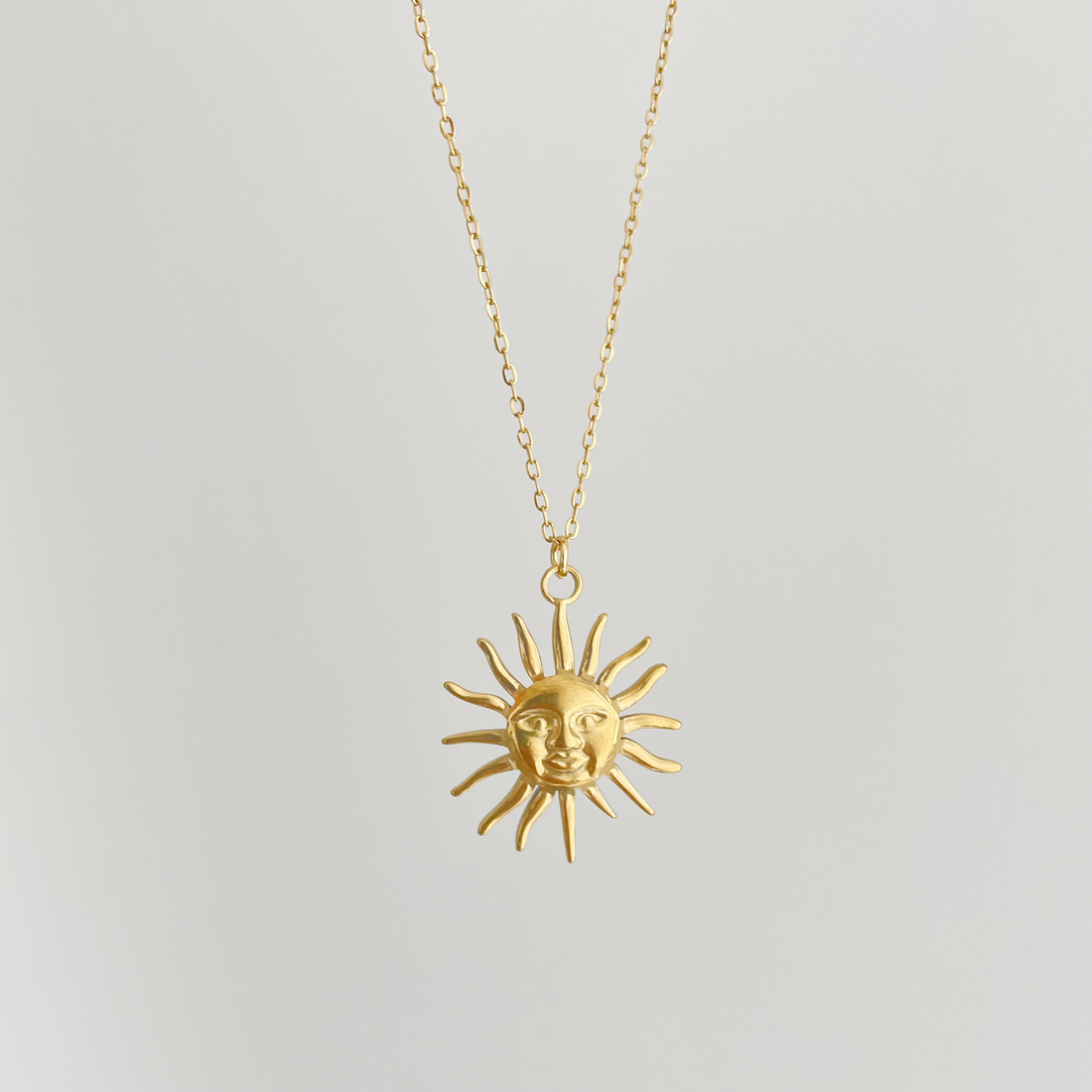 Collier Charms Sun