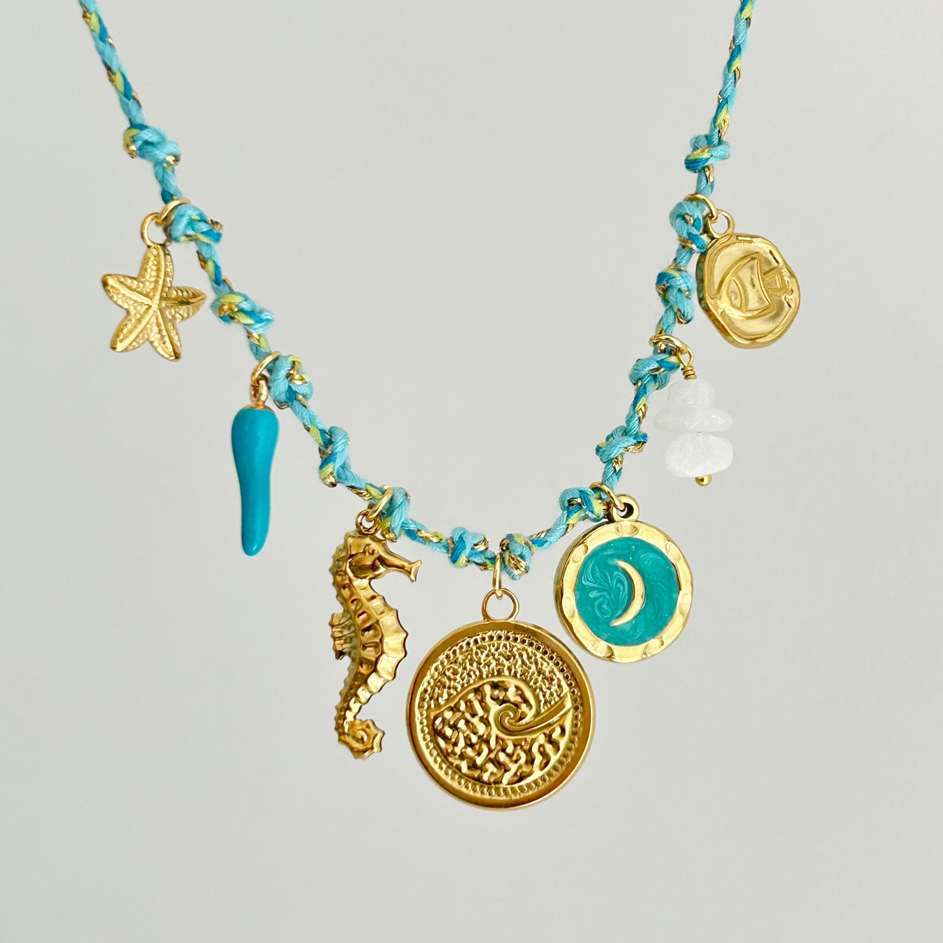 Collier Charms Caraïbes