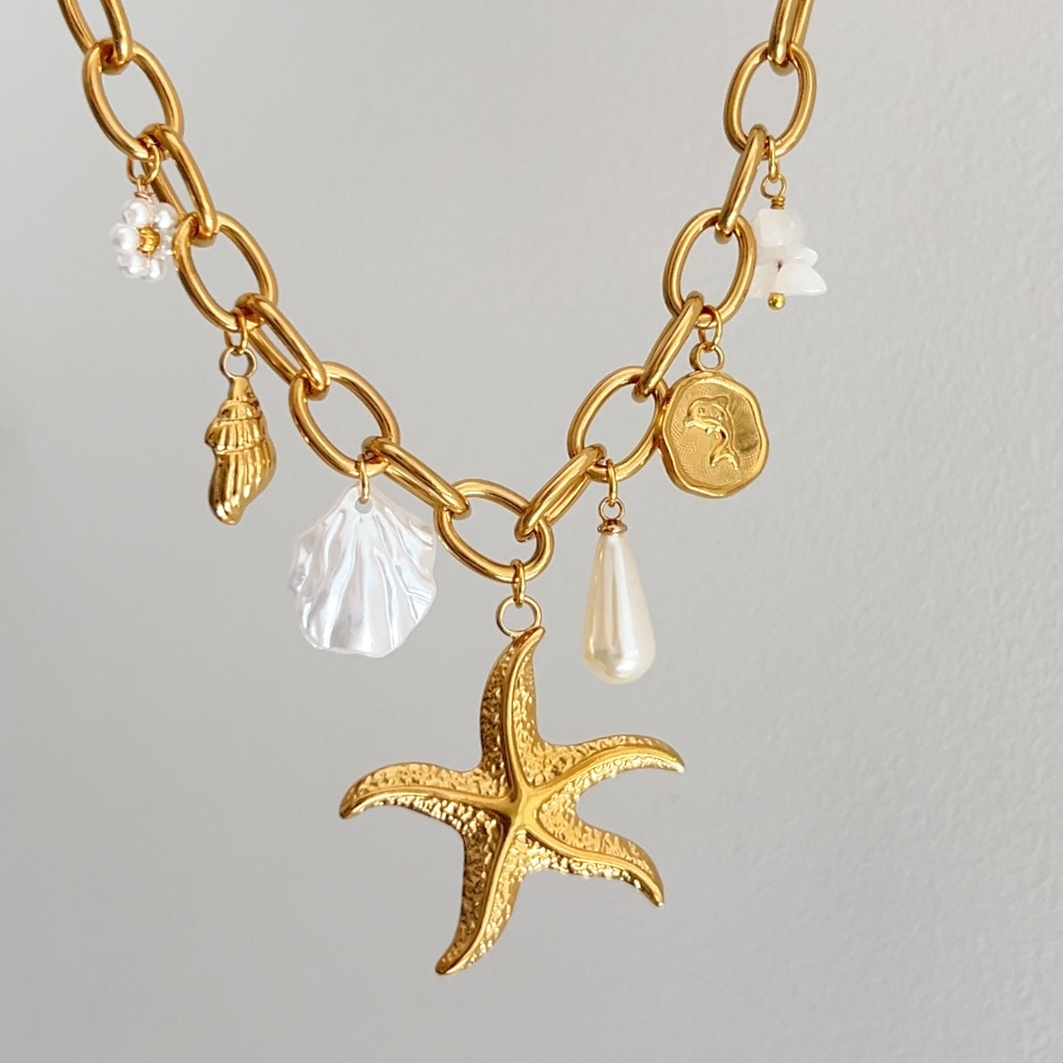 Collier Charms Saint-Martin