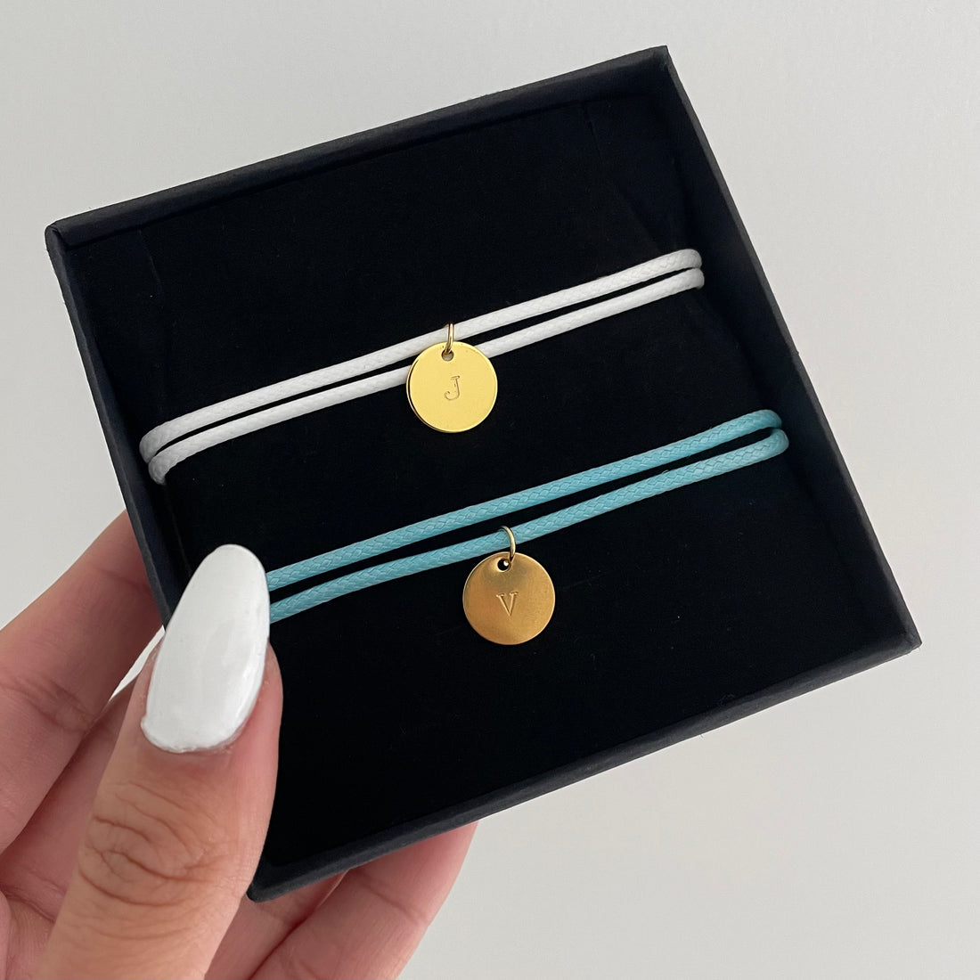 Bracelet Cordon Initiale