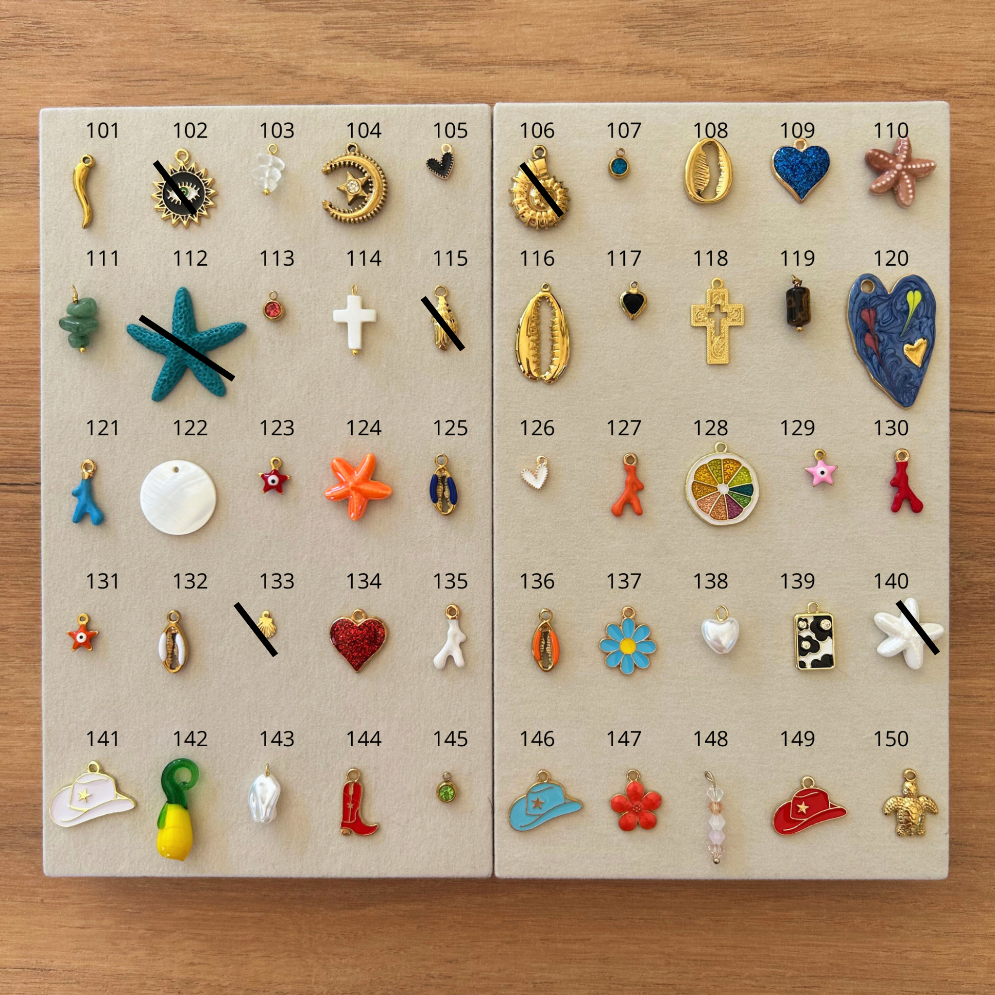 Collier Charms | A Composer