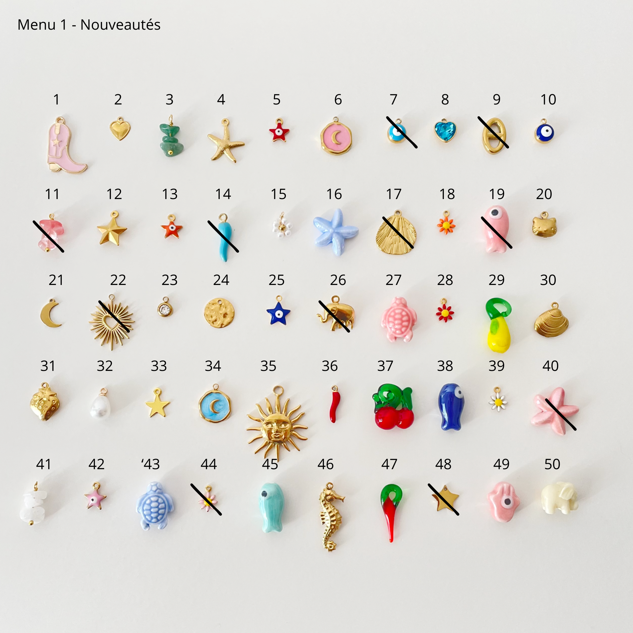 Bracelet Charms | A Composer