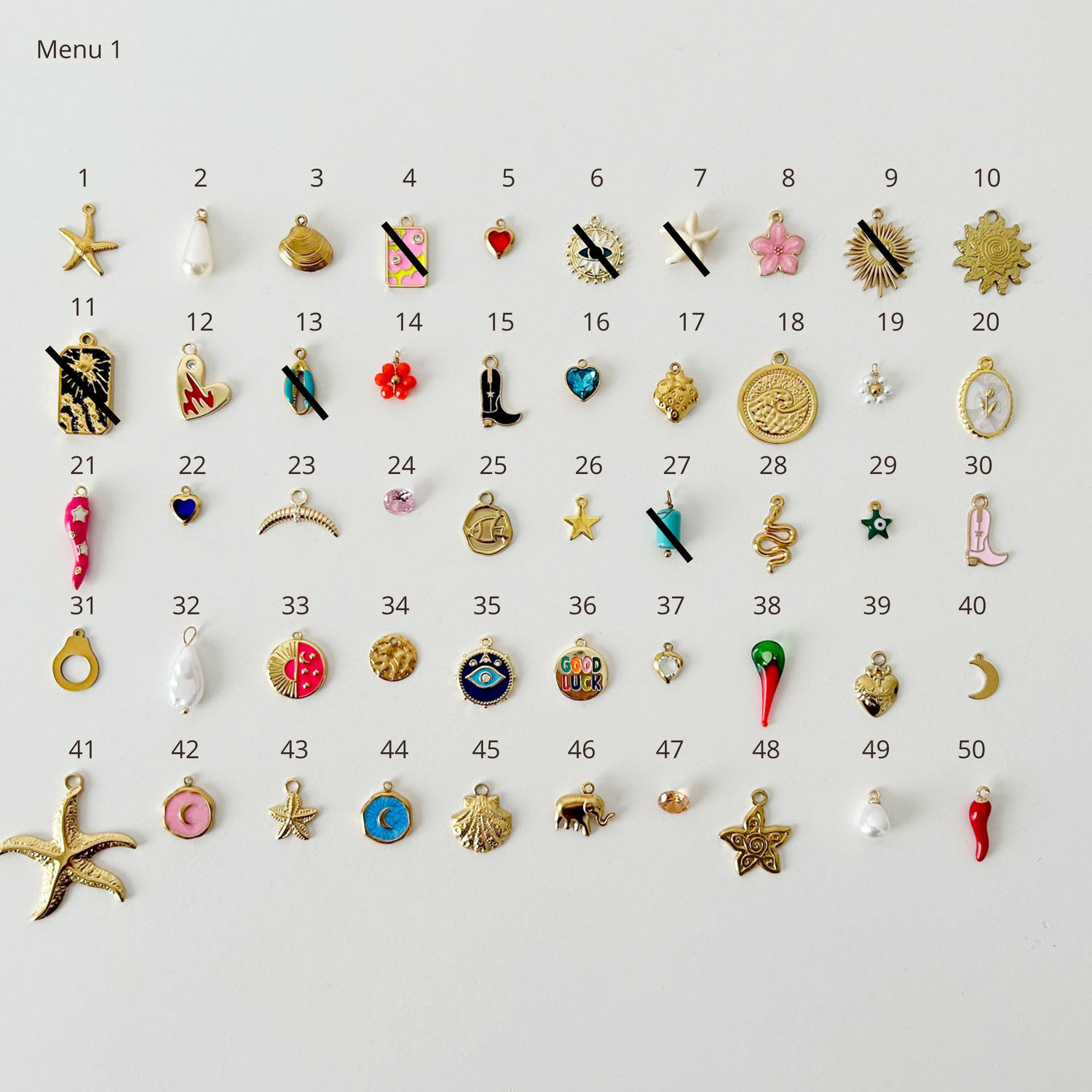 Collier Cordon Charms | A Composer