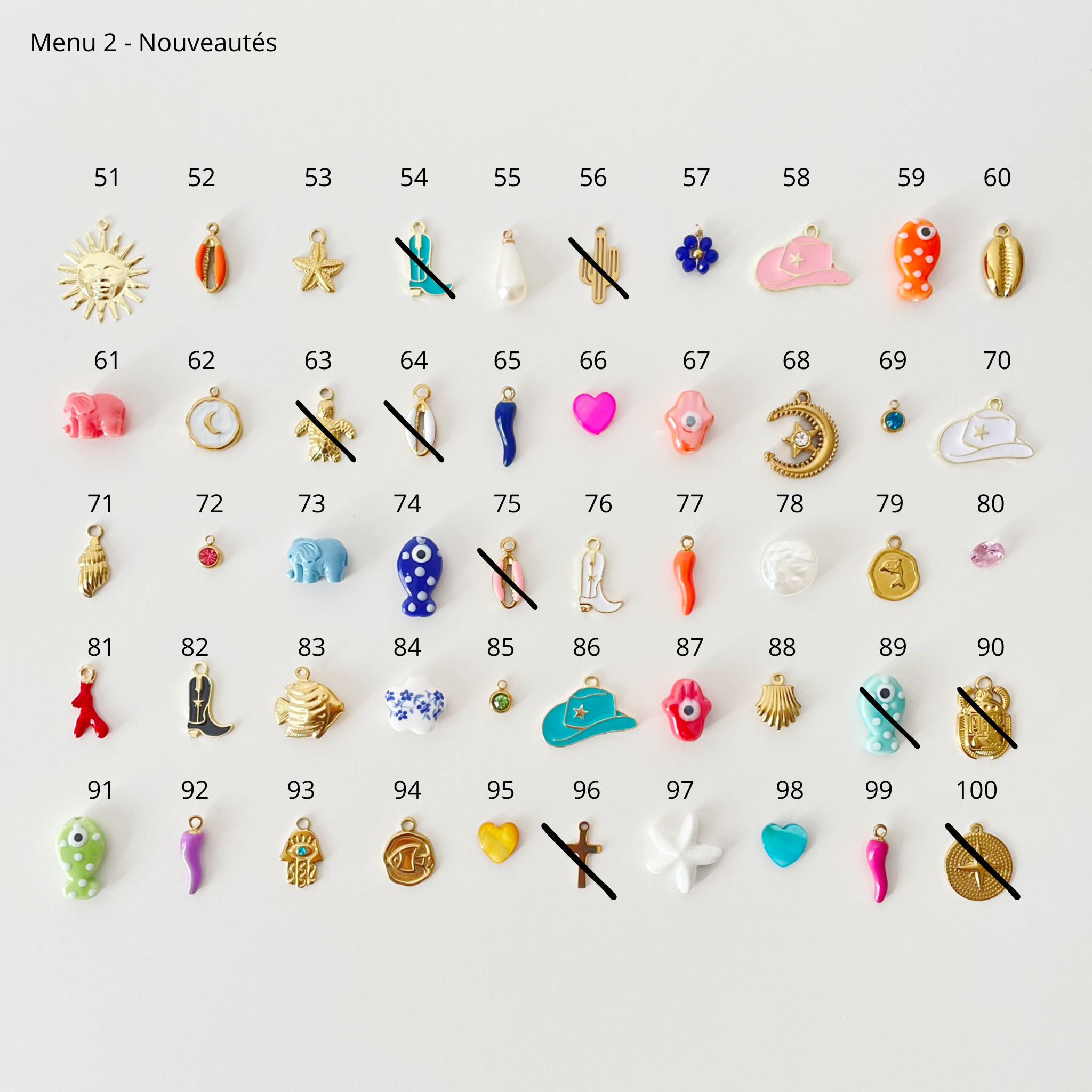 Bracelet Charms | A Composer