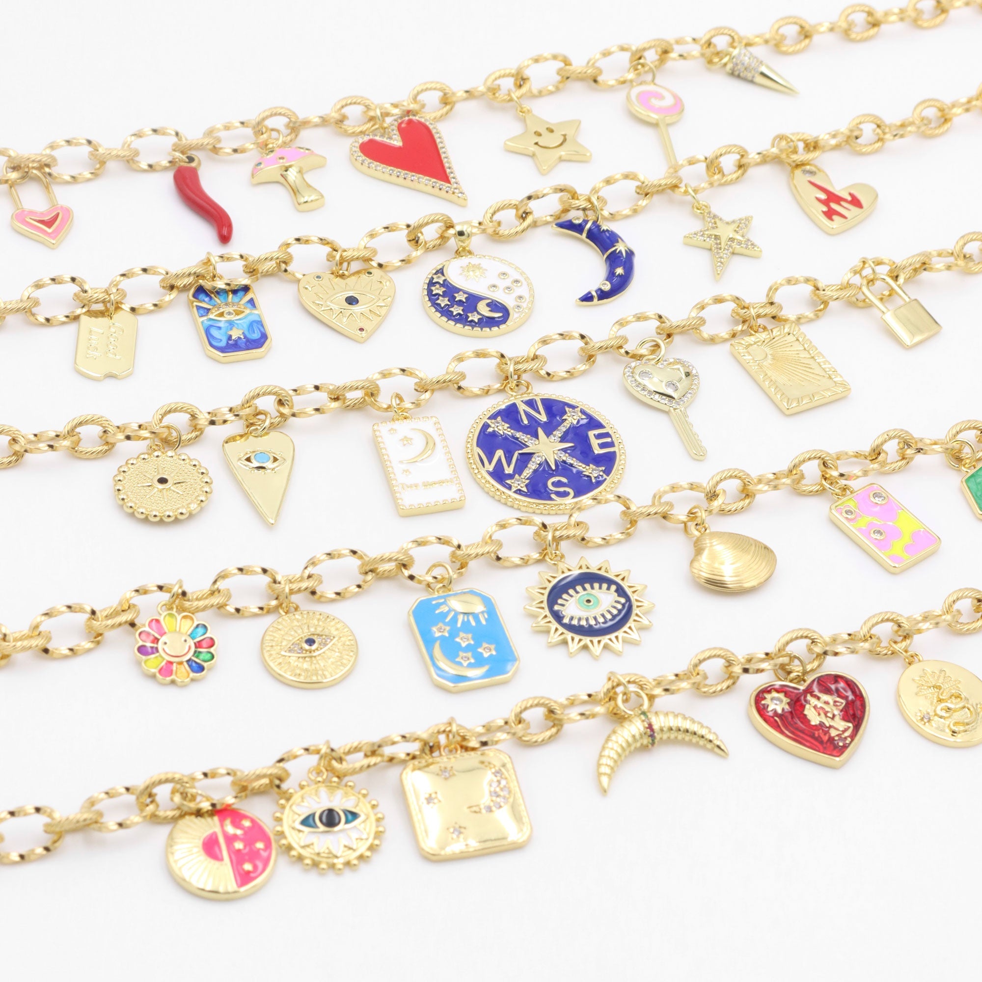 Collier Charms Lucky