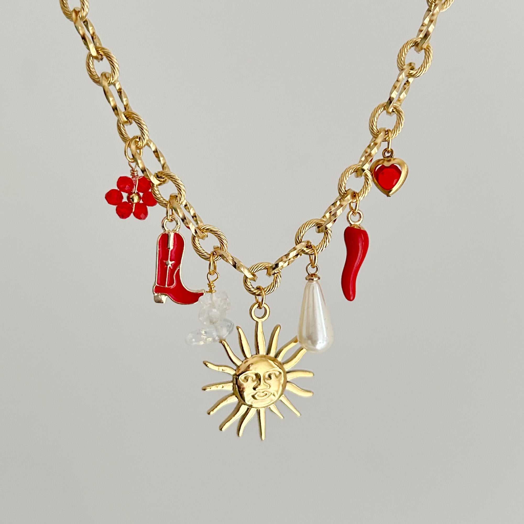 Collier Charms Los Angeles