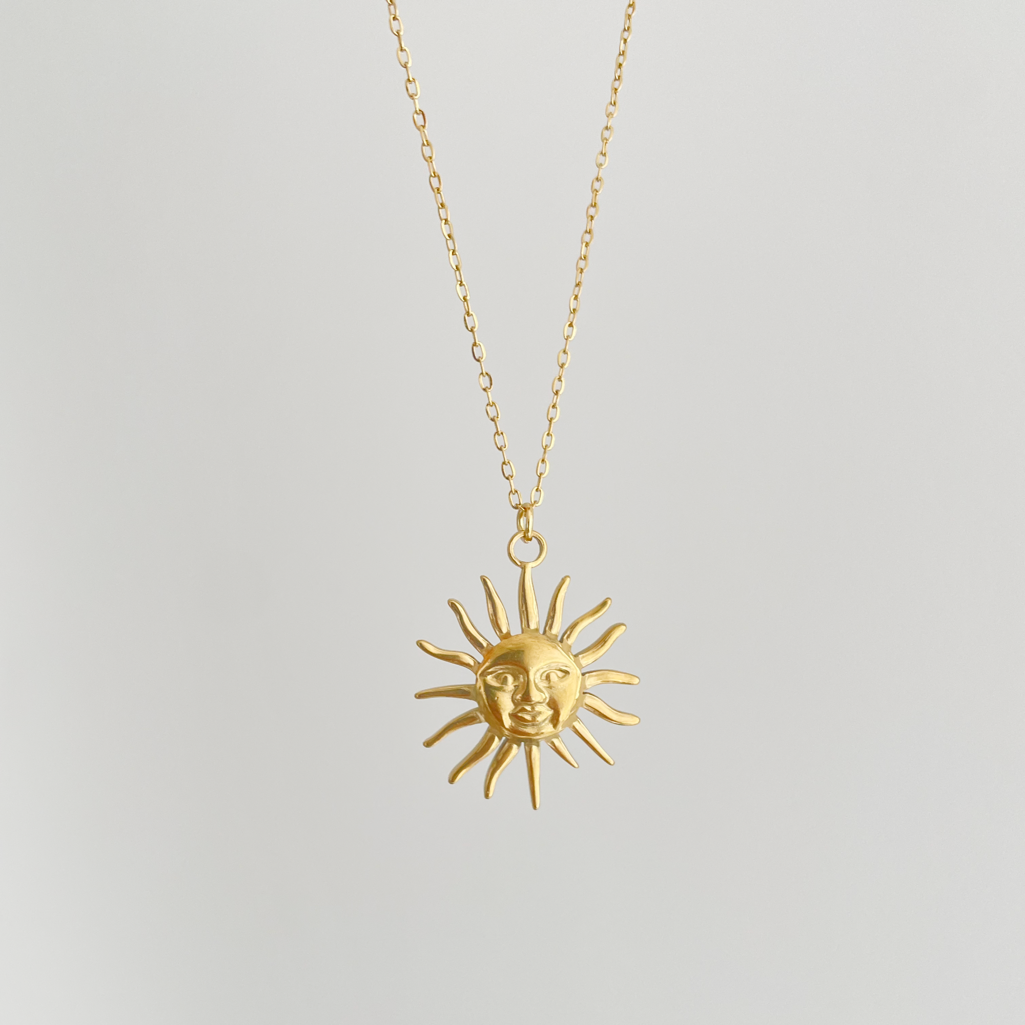 Collier Charms Sun