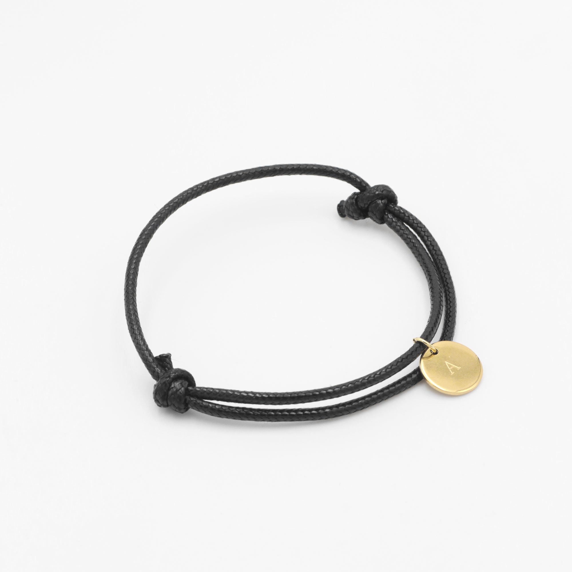 Bracelet Cordon Initiale