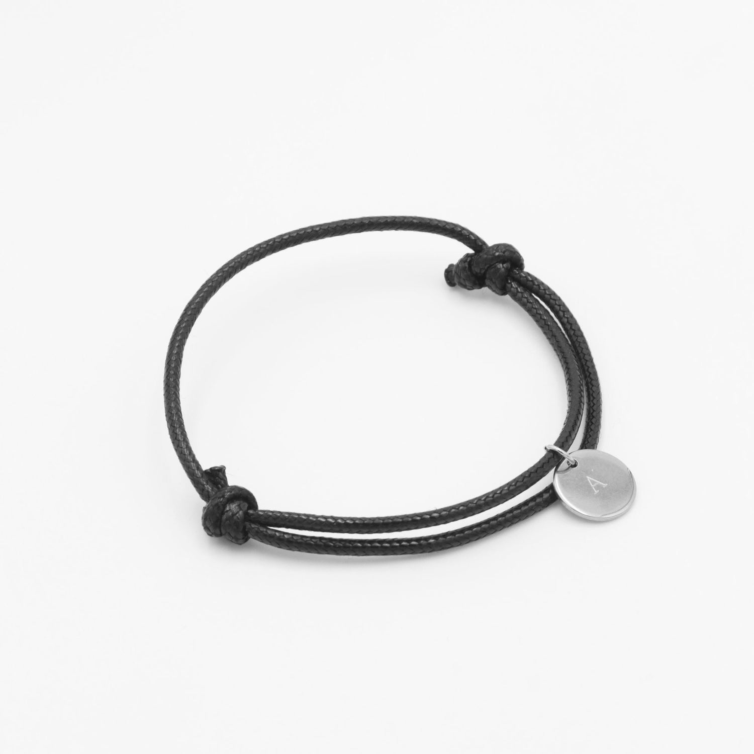 Bracelet Cordon Initiale